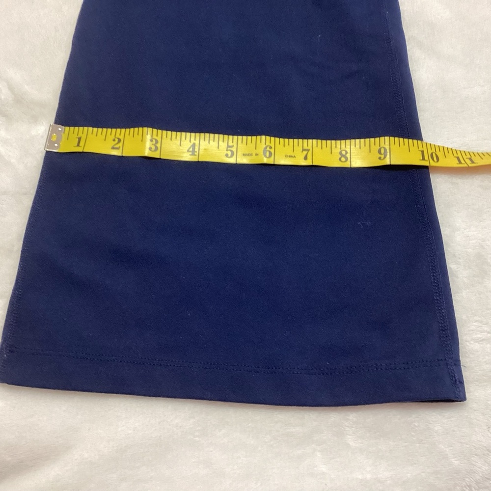 Lands' End Women's Active Pants Size XL/18 Blue Flare Leg Activewear VGUC - Picture 9 of 12